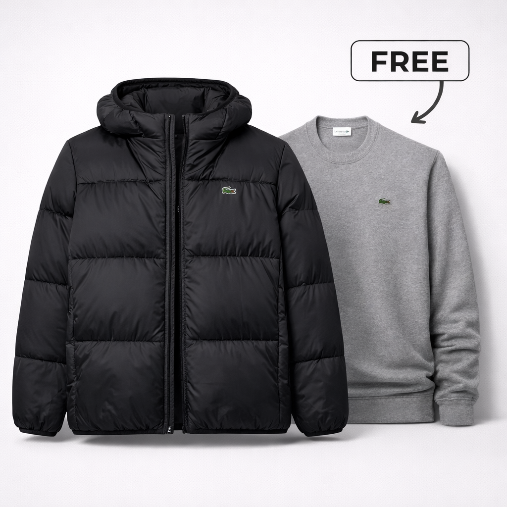 LC Men's Puffer Jacket + FREE SWEATER
