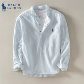 Linen Mandarin Shirt