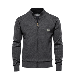 LC Pull Zippé Texturé Homme