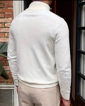 ROMA Quarter Zip Sweater