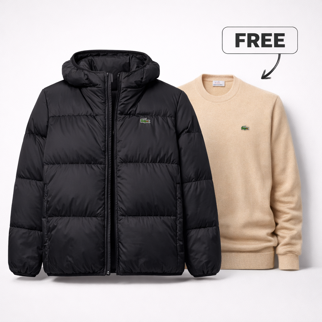 LC Men's Puffer Jacket + FREE SWEATER