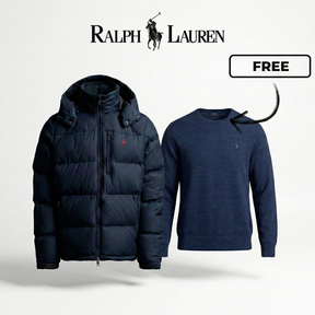DIE GORHAM DAUNENJACKE + GRATIS PULLOVER