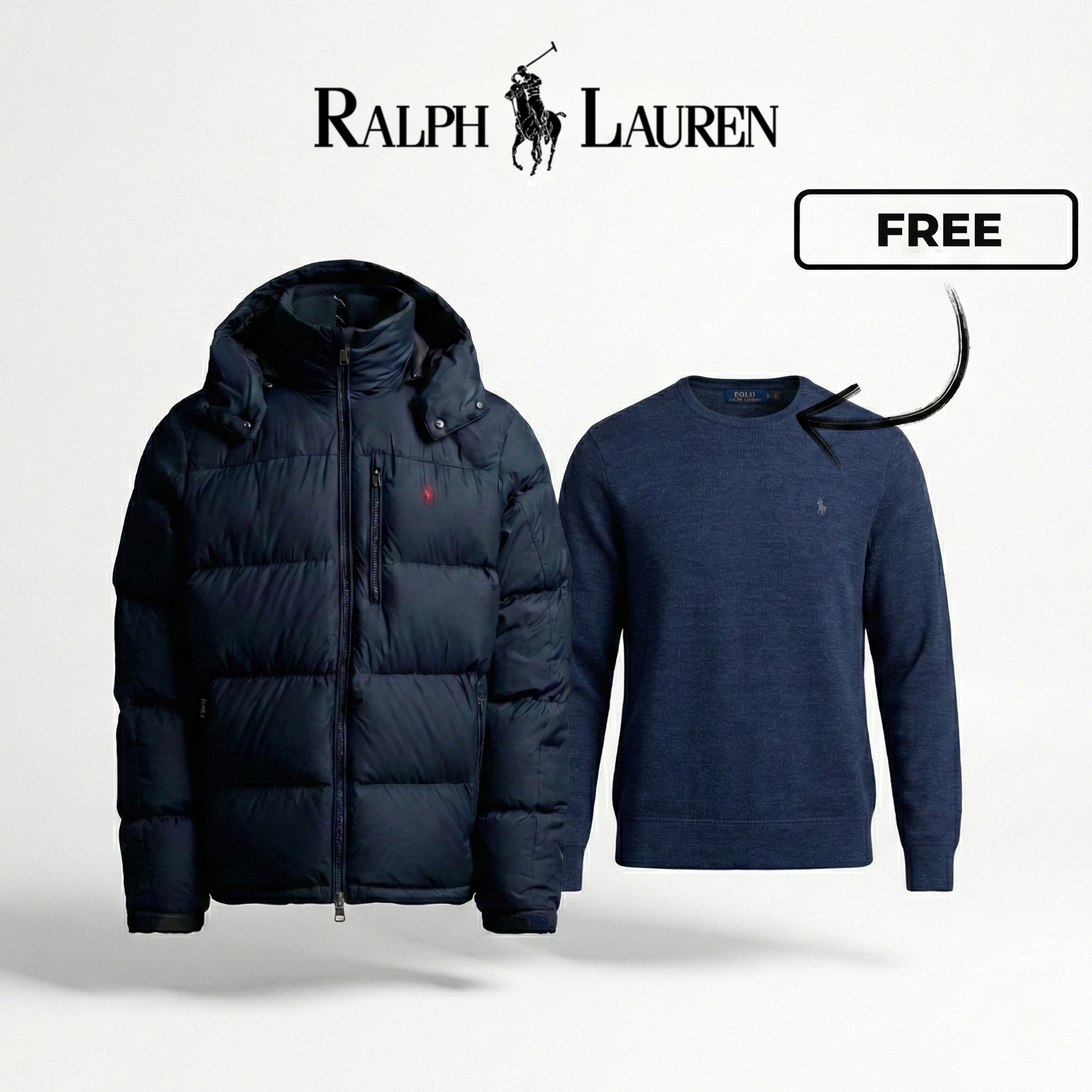 GORHAM DOWN JACKET + FREE SWEATER
