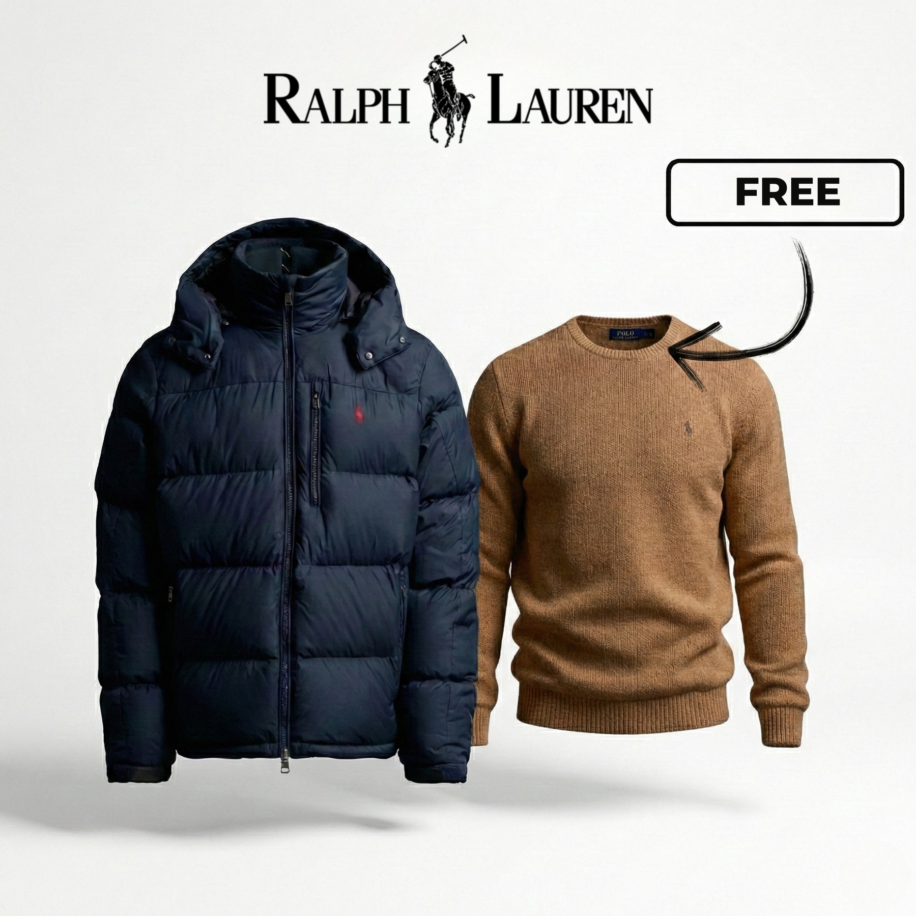 GORHAM DOWN JACKET + FREE SWEATER