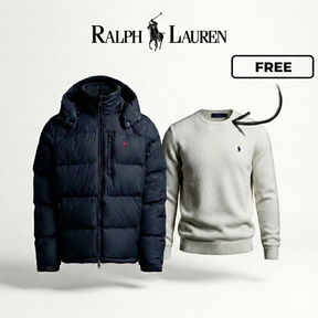 DIE GORHAM DAUNENJACKE + GRATIS PULLOVER