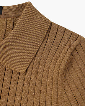 GIMCHEON Knitted Polo Shirt
