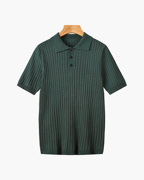 GIMCHEON Knitted Polo Shirt