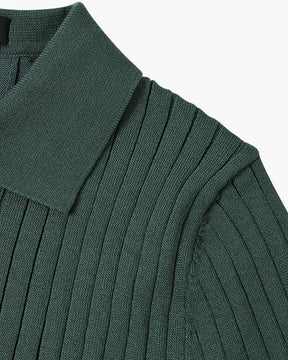 GIMCHEON Knitted Polo Shirt