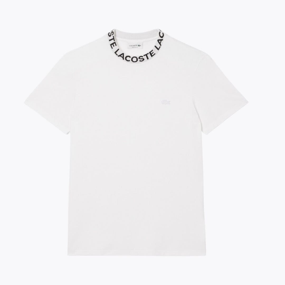 LC Jacquard Branded Piqué T-shirt