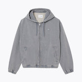 LC Washed Effect Denim Hooded Jacket