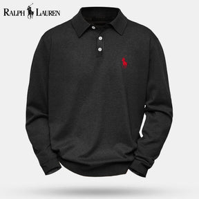 RL Cable-Knit Wool Knit Sweater