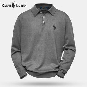 RL Cable-Knit Wool Knit Sweater