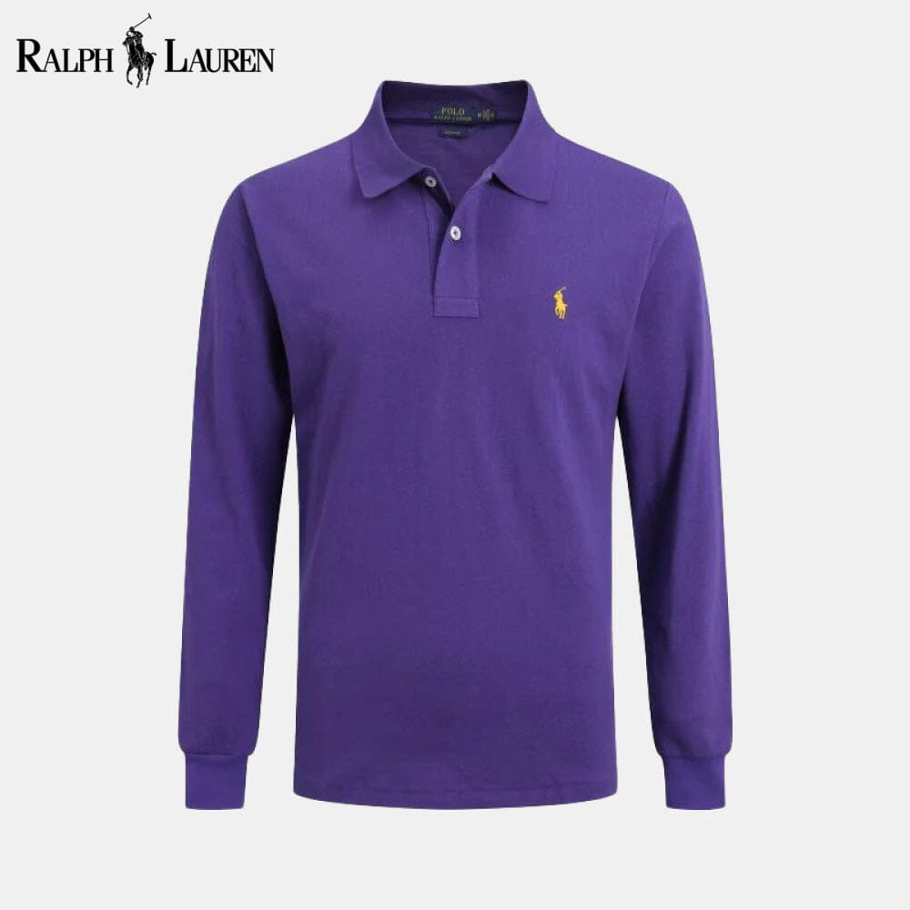 RL Long Slim Fit Dress Shirt