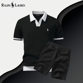 RL Old Money Polo Shirt + Shorts Set