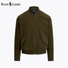 RL Suede Bomber Jacket