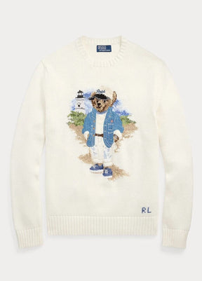 RL Sweate | Blue Polo Bear